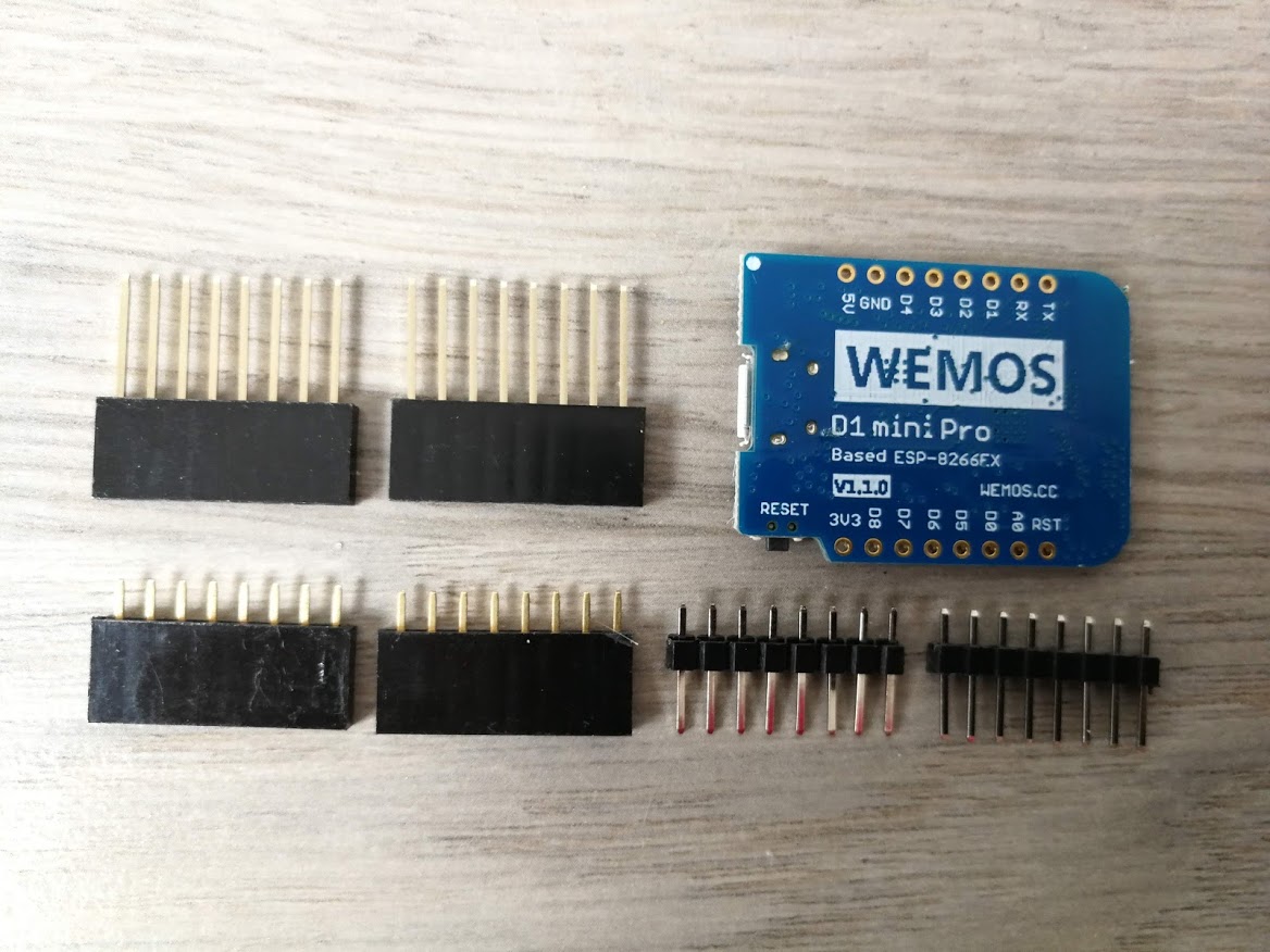Wemos D1 Mini Pro – ESP8266 – CP2104
