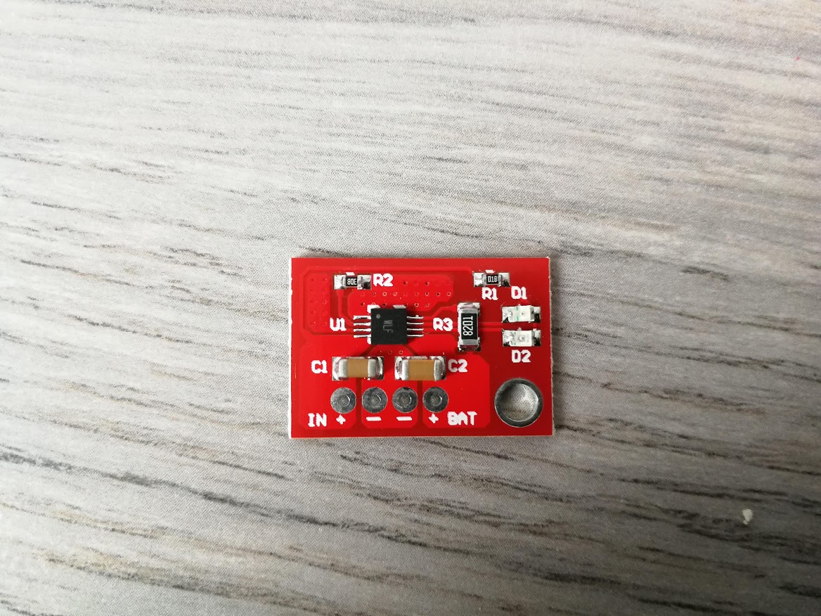 900MA Lipo Zonne-energie Oplader (CN3065 BMS met Indicator)