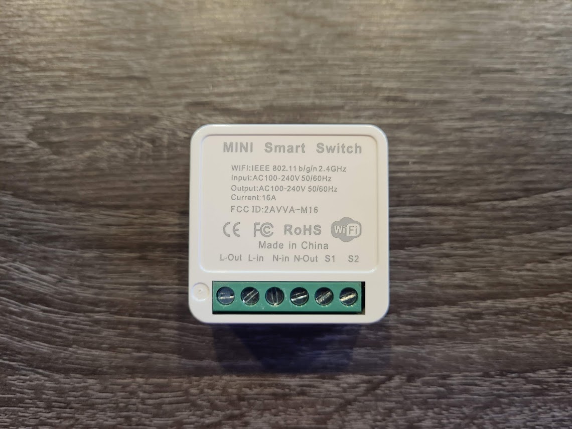 Tuya Wifi – 16A Mini Switch / Schakelaar